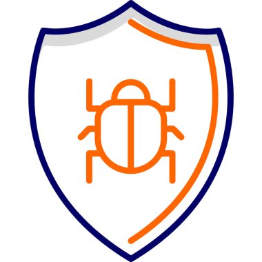 Antivirus icon modern vector illustration