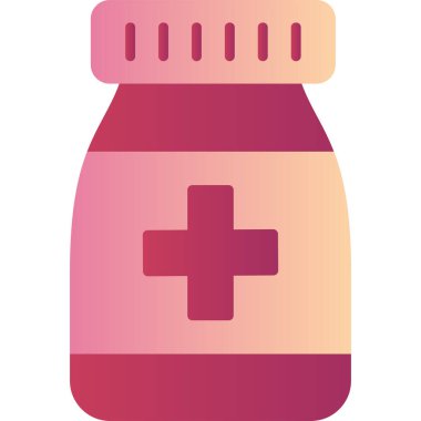 Sağlık hizmetleri web simgesi basit illüstrasyon