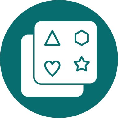 Bir oyun simgesinin vektör illüstrasyonu