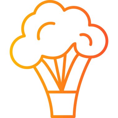 Havuç. Web simgesi basit illüstrasyon