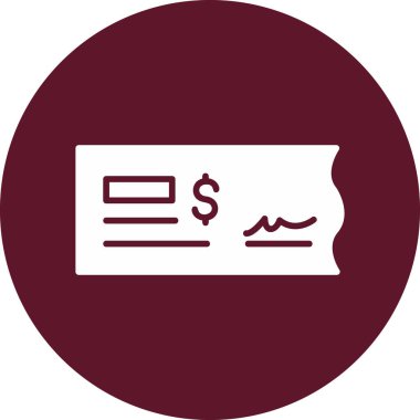 Banka Denetim Web simgesi basit illüstrasyon