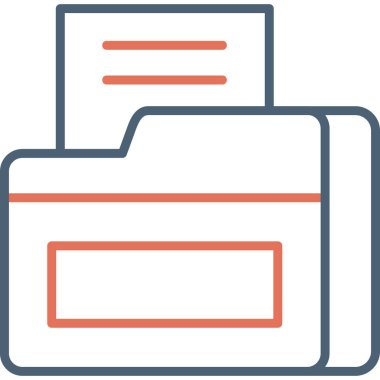 folder icon, web simple illustration