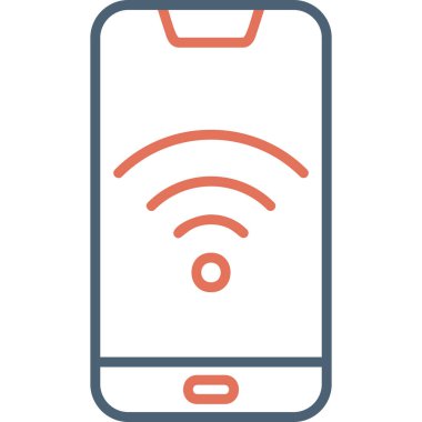 wifi simgesi vektör illüstrasyonu