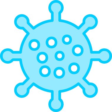 Virus icon modern vector illustration 