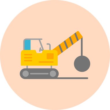 araç web simgesi basit illüstrasyon