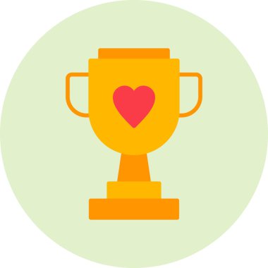 Başarı simgesi vektör illüstrasyonu