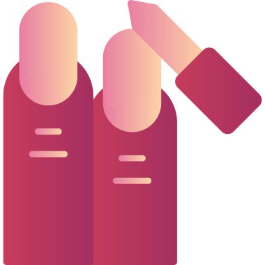 Oje ikonu. Web için basit ataç vektör simgeleri çizimi