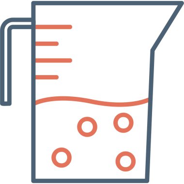 Su. Web simgesi vektör illüstrasyonu