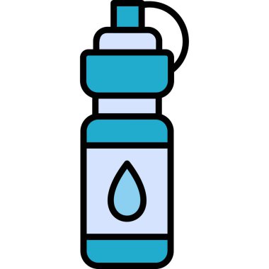 içecek şişesi, içecek grafiksel illüstrasyon  