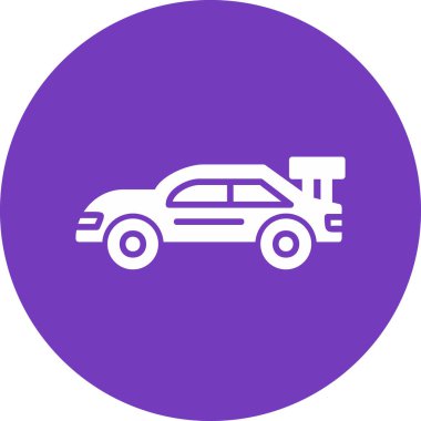 araba simgesi vektör illüstrasyonu