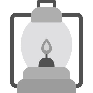 Fener modern simgesi, vektör illüstrasyonu