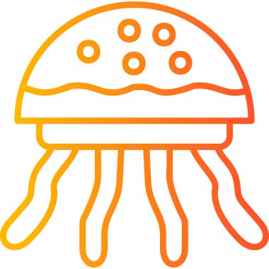 Balık. Web simgesi basit illüstrasyon