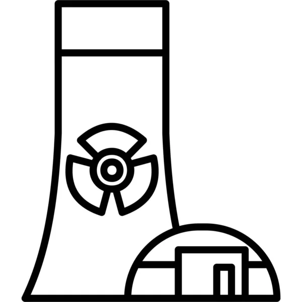 Kernenergie Vectorillustratie — Stockvector