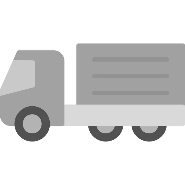 Truck Ilustração Vetor Ícone Abstrato — Vetor de Stock