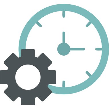Time Manager icon modern vector illustration