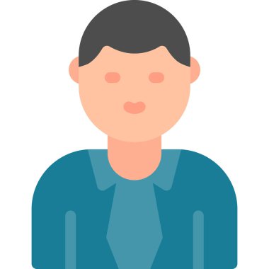 Manager, Businessman User logo, simple icon for web page 