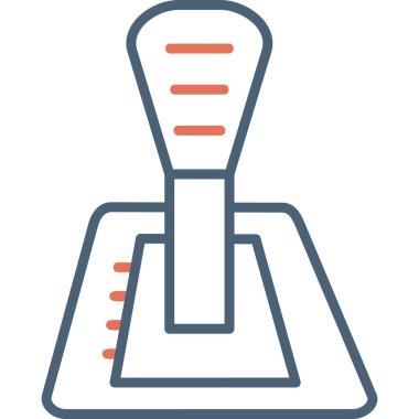 Kalem. Web simgesi basit illüstrasyon