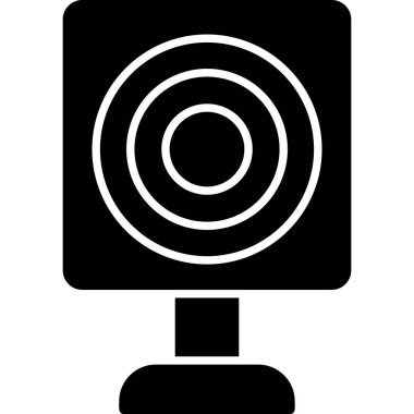 hedef simge vektör illüstrasyonu