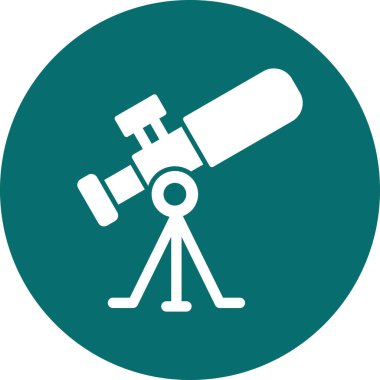vector illustration of modern Telescope icon