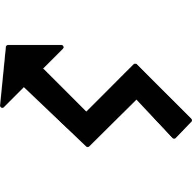 Ok. Web simgesi basit illüstrasyon