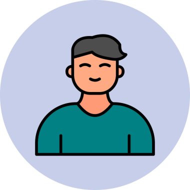 Lider web simgesi basit illüstrasyon