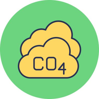 Metan gazı. CO4 ve bulut çizimi 