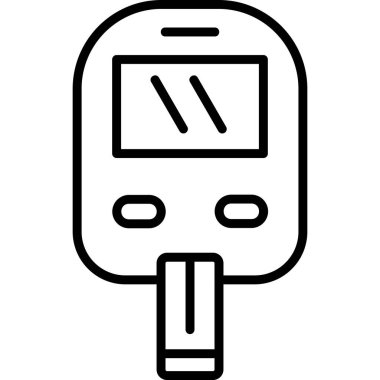 Cep telefonu simgesi, vektör illüstrasyonu