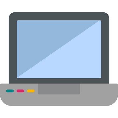 Bilgisayar. Web simgesi basit illüstrasyon