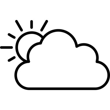 vector cloud technology icon illustration
