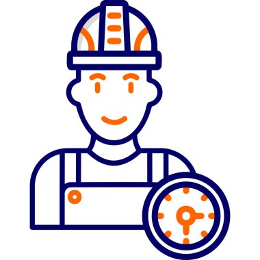 Çalışma Saati, zaman yönetimi vektör illüstrasyonu