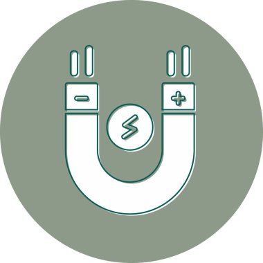 mıknatıs simgesi vektör çizimi 