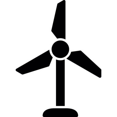 Türbin simgesi vektör illüstrasyonu