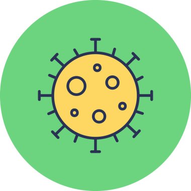 Coronavirus icon modern vector illustration