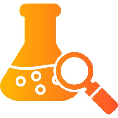 Bilim araştırma vektörü simgesi 