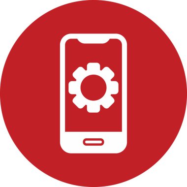 Cep telefonu. Web simgesi 