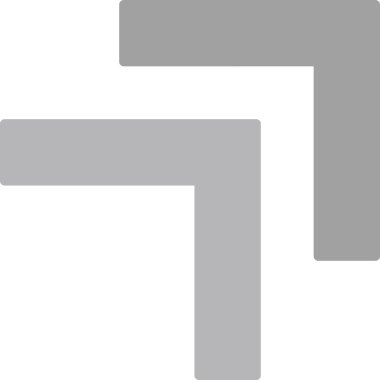 Bir iş simgesinin vektör illüstrasyonu