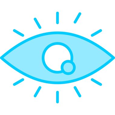 Eye icon modern vector illustration
