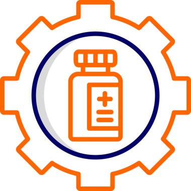 tıbbi simge vektör illüstrasyonu