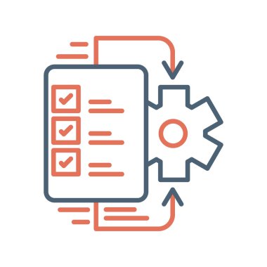 data analysis. color vector illustration