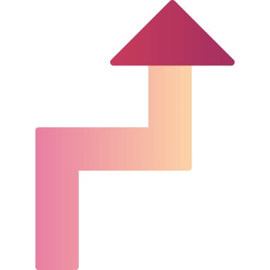 Ok. Web simgesi basit illüstrasyon