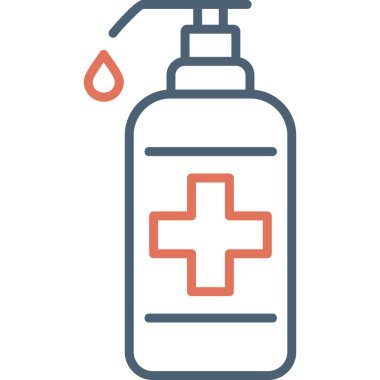Sanitizer icon modern vector illustration