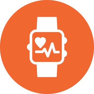 smartwatch simge vektör çizimi