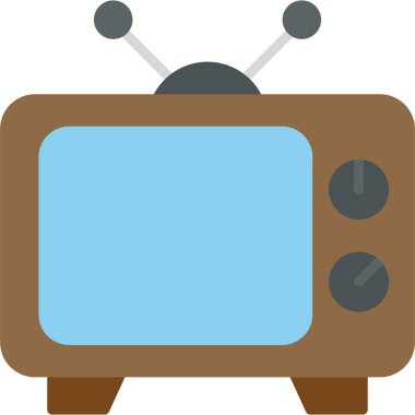 Television icon modern vector illustration