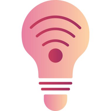 ampul simgesi vektör illüstrasyonu