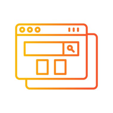 vector illustration of abstract web page 