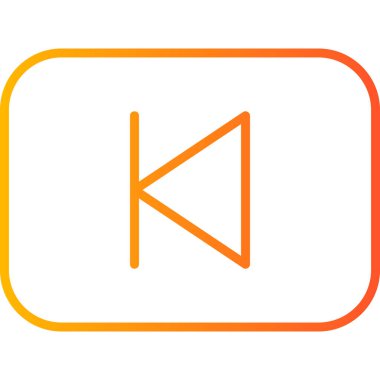 Daha önce. Web simgesi basit illüstrasyon