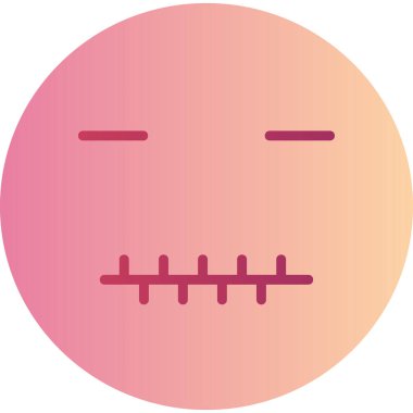 Üzgün surat. Web simgesi