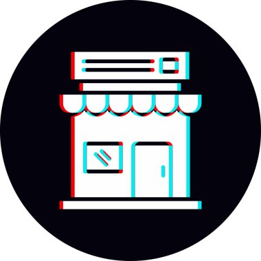 simge vektör illüstrasyonunu sakla