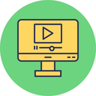 seo modern simgesinin vektör illüstrasyonu