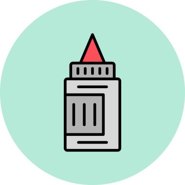 Modern eğitim ikonunun vektör illüstrasyonu